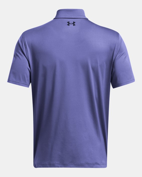 Polo UA Tee To Green pour homme, Purple, pdpMainDesktop image number 3